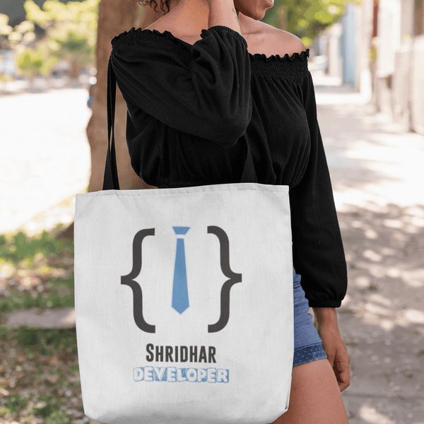 Personalized Tote bag for Engineers - Developer - Gift Lift
