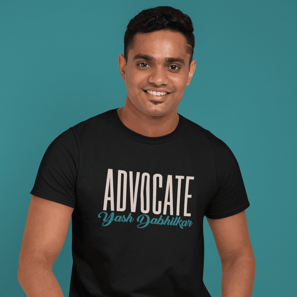 Personalized Tshirt for Advocates - Advocate Typo - Gift Lift