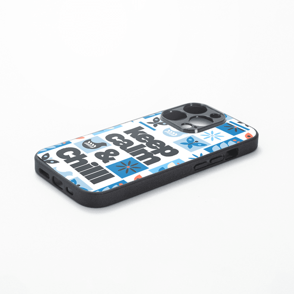 Premium Personalized Phone Case For IPhones | Keep Calm & Chill - Gift Lift