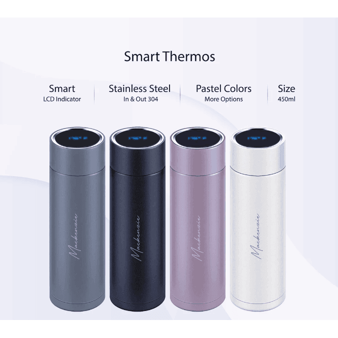 Premium Thermos, Laser Engraved Bottle, Personalized Smart Bottle - Gift Lift