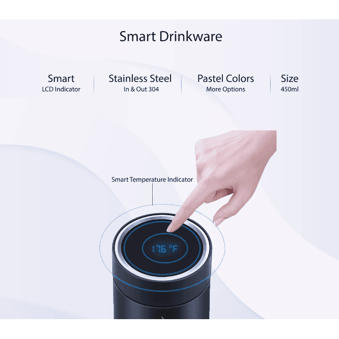 Premium Thermos, Laser Engraved Bottle, Personalized Smart Bottle - Gift Lift
