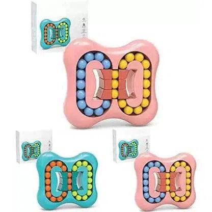 Rotating Magic Bean Cube Intelligent Stress Relief Toy - Gift Lift