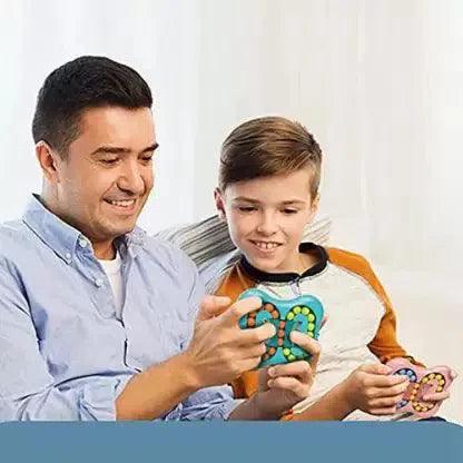Rotating Magic Bean Cube Intelligent Stress Relief Toy - Gift Lift