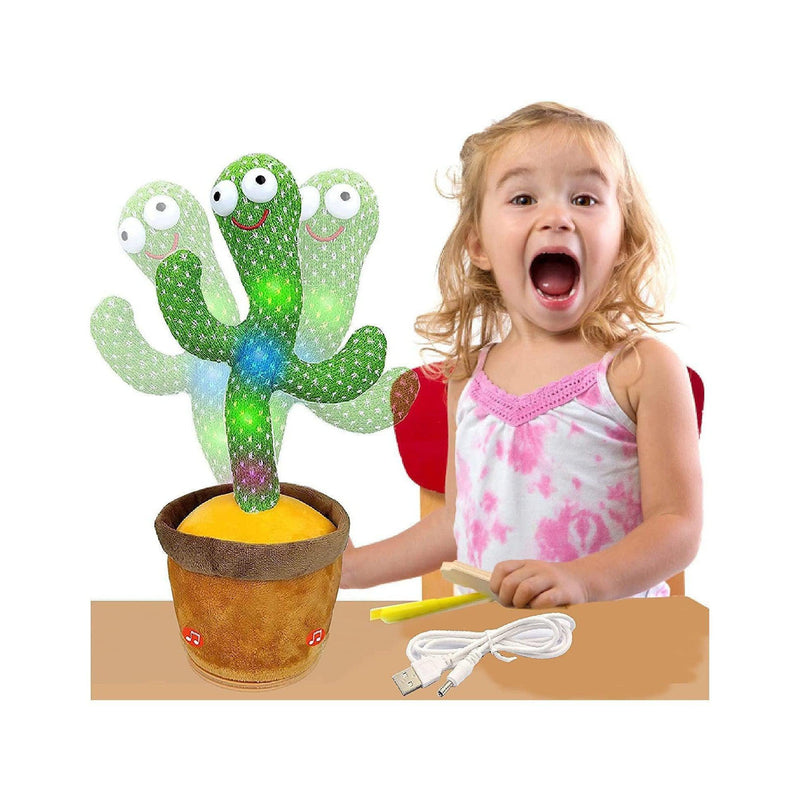 Singing Talking Recording Dancing Cactus Toy - Gift Lift