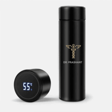 Unique Personalised  Doctor Name Temperature Bottle (Hot & Cold Temperature Flask) - Gift Lift