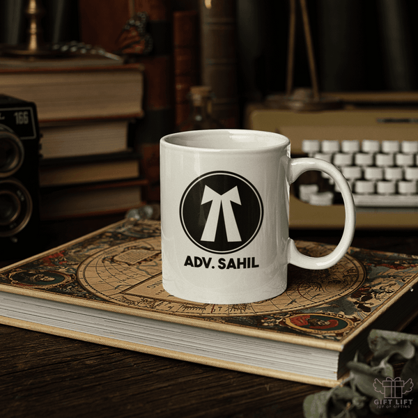 Uniquely Personalized Advocate Art Coffee Mug - www.giftlift.in