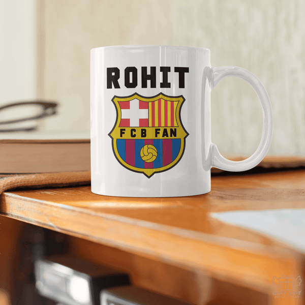 Uniquely Personalized Chelsea FC Fan Art Coffee Mug - www.giftlift.in