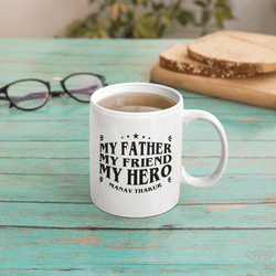 Uniquely Personalized Coffee Mug For Your Father - www.giftlift.in