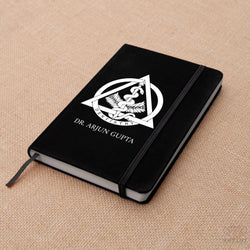 Uniquely Personalized Dentist Logo Name Art Notebook - Set of 2 - www.giftlift.in