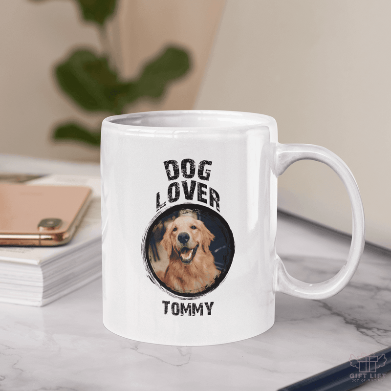Uniquely Personalized Pet Lover Art Coffee Mug - www.giftlift.in