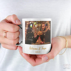 Uniquely Personalized Photo and Name Coffee Mug - www.giftlift.in