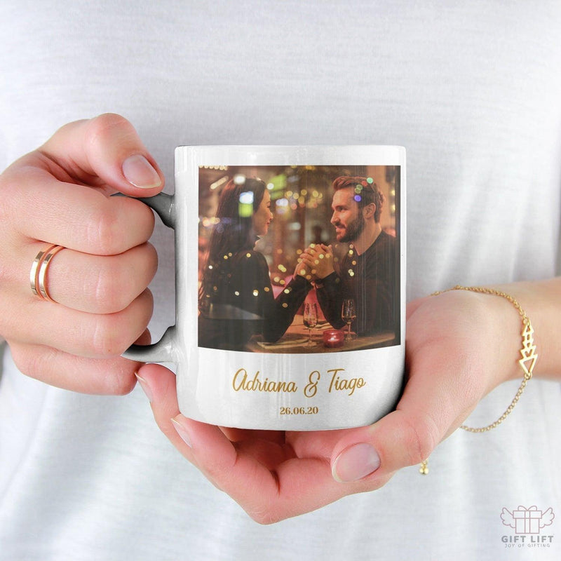 Uniquely Personalized Photo and Name Coffee Mug - www.giftlift.in